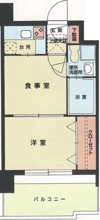 エステートモア・薬院通りの物件間取画像